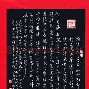 秦才乾(成人组 优秀奖)硬笔书法大赛 获奖作品图片欣赏