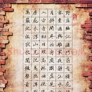 韦可忠(成人组 优秀奖)硬笔书法大赛 获奖作品图片欣赏