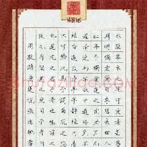 张逸驰(少儿组 15岁)硬笔书法大赛 入围作品选登图片欣赏