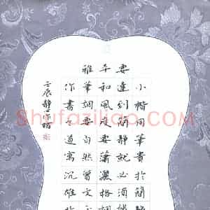 张旗 硬笔楷书作品《书论选抄》图片欣赏