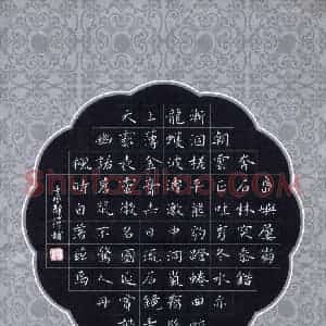 张旗 硬笔楷书作品《王宠游包山集节录》图片欣赏