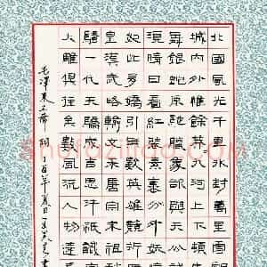 王昊杰(少儿组 17岁 铜奖)硬笔书法大赛 获奖作品图片欣赏