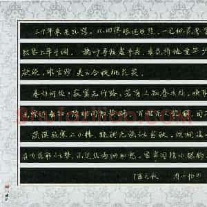 周心怡(少儿组 13岁 铜奖)硬笔书法大赛 获奖作品图片欣赏
