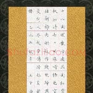 王子涵(少儿组 15岁)硬笔书法大赛 入围作品选登图片欣赏