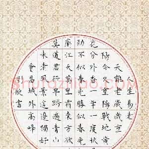 刘璇(少儿组 14岁 银奖)硬笔书法大赛 获奖作品图片欣赏