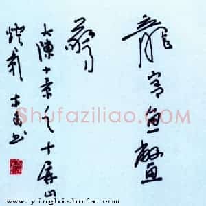 苑本民硬笔行草大陈十景之十屏山灯影  硬笔作品图片欣赏下载