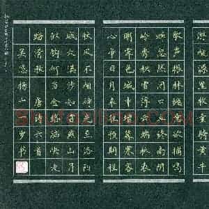 吴悠扬(少儿组 11岁 银奖)硬笔书法大赛 获奖作品图片欣赏