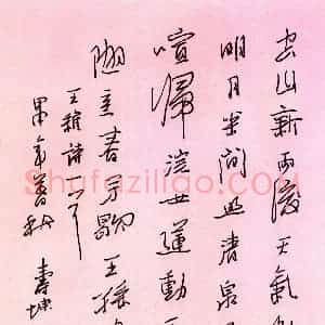 尹寿坤硬笔行书王维诗一首  硬笔作品图片欣赏下载