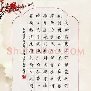 叶钟仁(成人组 优秀奖)硬笔书法大赛 获奖作品图片欣赏