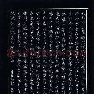 和陆峰 硬笔行书作品《刘禹锡陋室铭》图片欣赏