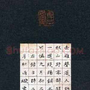 杜雨璇(少儿组 11岁 银奖)硬笔书法大赛 获奖作品图片欣赏