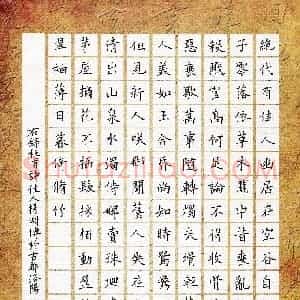 杨渊博(成人组 优秀奖)硬笔书法大赛 获奖作品图片欣赏