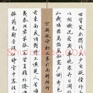 硬笔书法大赛 荆霄鹏(特邀 山西)参赛硬笔书法作品欣赏