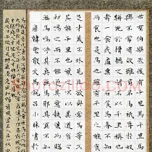 吕小林(成人组 铜奖)硬笔书法大赛 获奖作品图片欣赏