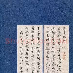 姚虎源 硬笔楷书作品《李清照词二首》图片欣赏