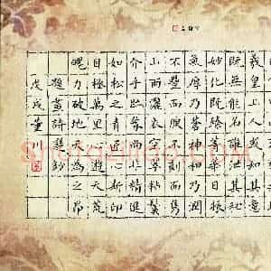 董川(成人组 优秀奖)硬笔书法大赛 获奖作品图片欣赏