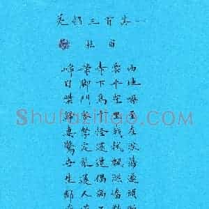 宋维武 硬笔楷书作品《杜甫诗一首》图片欣赏
