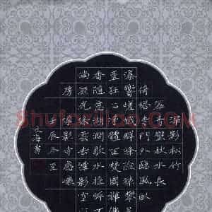 张文海 硬笔楷书作品《净影寺感怀》图片欣赏