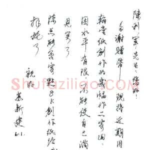苏新建硬笔手札《苏新建致陈利军函》原件扫描高清图片欣赏下载