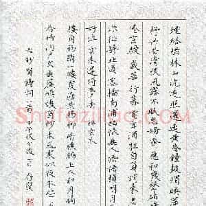 方存双(成人组 铜奖)硬笔书法大赛 获奖作品图片欣赏