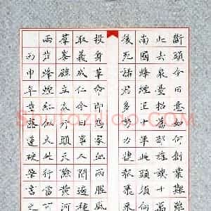 童露莲(少儿组 11岁 特等奖)硬笔书法大赛 获奖作品图片欣赏