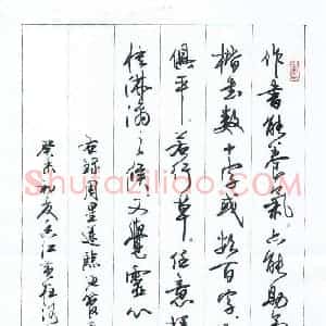 黄柱河 硬笔行书作品《周星莲临池管见》图片欣赏