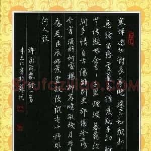 朱志仁(成人组)硬笔书法大赛 入围作品选登图片欣赏