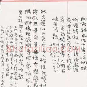 石志军 硬笔行书作品《宋词两首》图片欣赏