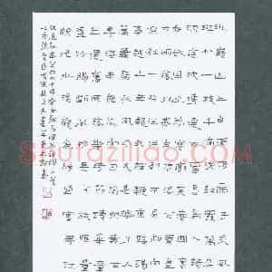 孙文刚(成人组 银奖)硬笔书法大赛 获奖作品图片欣赏