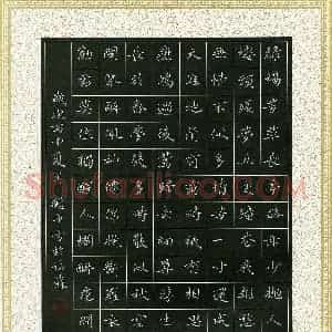 顾中方(成人组)硬笔书法大赛 入围作品选登图片欣赏