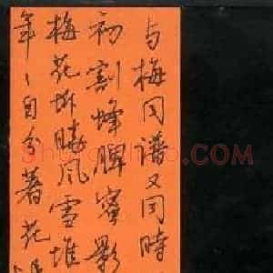 常道淮 硬笔行书作品《陆游咏梅诗二首》图片欣赏