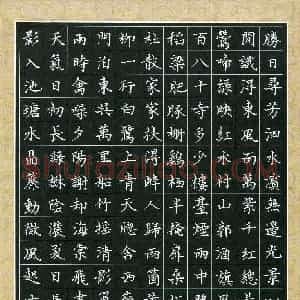 龚士中(成人组)硬笔书法大赛 入围作品选登图片欣赏