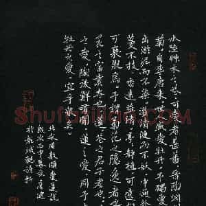 詹健(成人组)硬笔书法大赛 入围作品选登图片欣赏