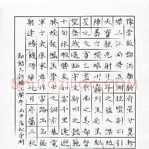 李明(成人组)硬笔书法大赛 入围作品选登图片欣赏