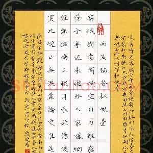 钱建林(成人组 铜奖)硬笔书法大赛 获奖作品图片欣赏