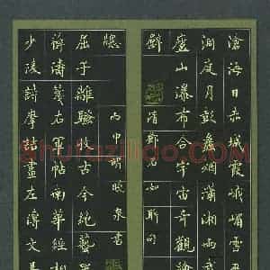 胡晓泉(成人组)硬笔书法大赛 入围作品选登图片欣赏