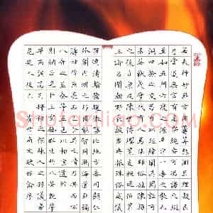 邹永远 硬笔楷书作品《破邪论序》图片欣赏
