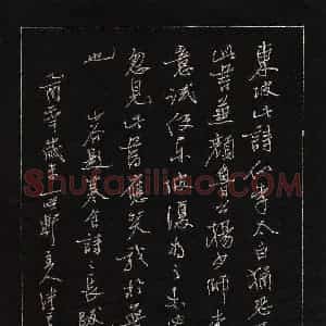 陈清云 硬笔行书作品《宋词一首》图片欣赏