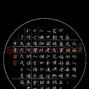 张雪(成人组)硬笔书法大赛 入围作品选登图片欣赏