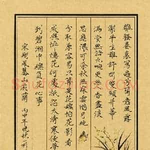 肖一杉(成人组)硬笔书法大赛 入围作品选登图片欣赏