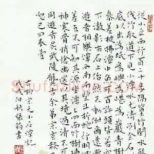 张钧(成人组)硬笔书法大赛 入围作品选登图片欣赏