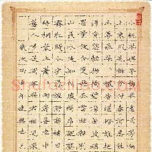 颜连兴(成人组)硬笔书法大赛 入围作品选登图片欣赏