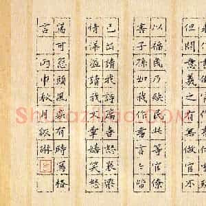 杨铱琳(成人组)硬笔书法大赛 入围作品选登图片欣赏