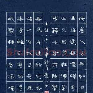 曾庆明(成人组)硬笔书法大赛 入围作品选登图片欣赏