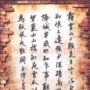 张吉祥 硬笔行书作品《古诗二首》图片欣赏