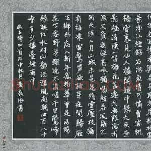 黄康依(成人组)硬笔书法大赛 入围作品选登图片欣赏