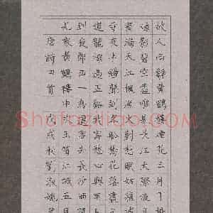 刘淑婉(少儿组 10岁 特等奖)硬笔书法大赛 获奖作品图片欣赏