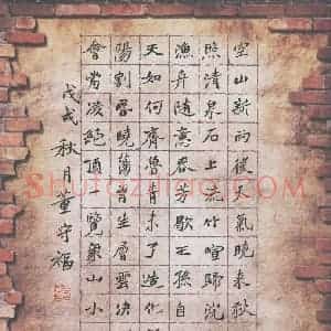 董守福(少儿组 12岁 特等奖)硬笔书法大赛 获奖作品图片欣赏