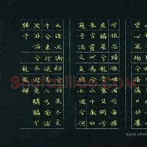 龙俊辉(少儿组 12岁 特等奖)硬笔书法大赛 获奖作品图片欣赏