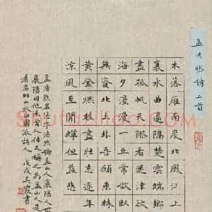 吴霞(少儿组 13岁 特等奖)硬笔书法大赛 获奖作品图片欣赏